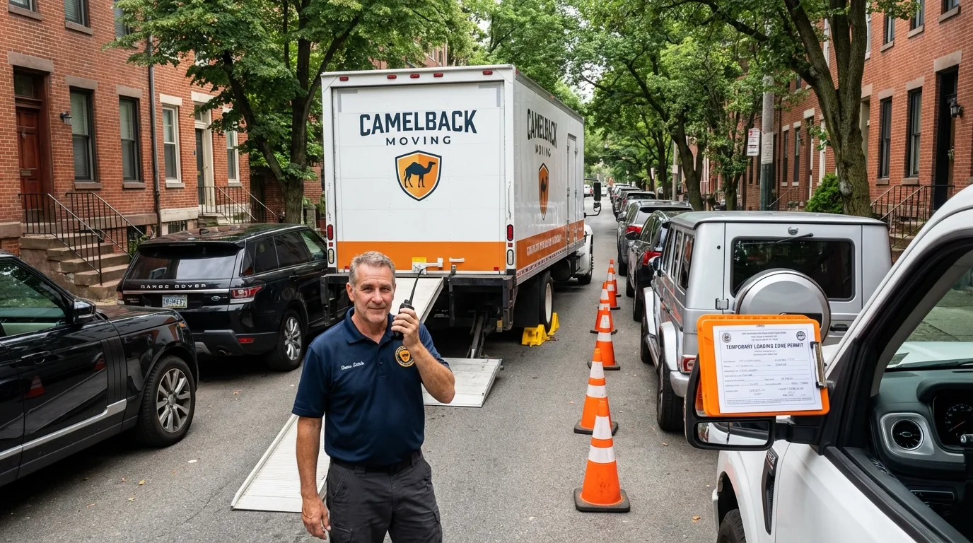 City street loading permit setup in Robbinsville, NC